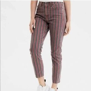 American Eagle Vintage style mom jeans multi color NWT
